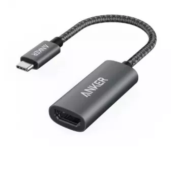 USB grafikos adapteris Anker A83120A1 — USB 3.2 Gen 1, juodas/pilkas, kabelis 0,15 m