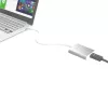 j5create JUA354 USB 3.0 į 4K HDMI vaizdo adapteris, sidabrinis