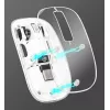 Manhattan Transparent Rechargeable Wireless USB pelė