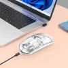 Manhattan Transparent Rechargeable Wireless USB pelė