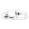 Manhattan Transparent Rechargeable Wireless USB pelė