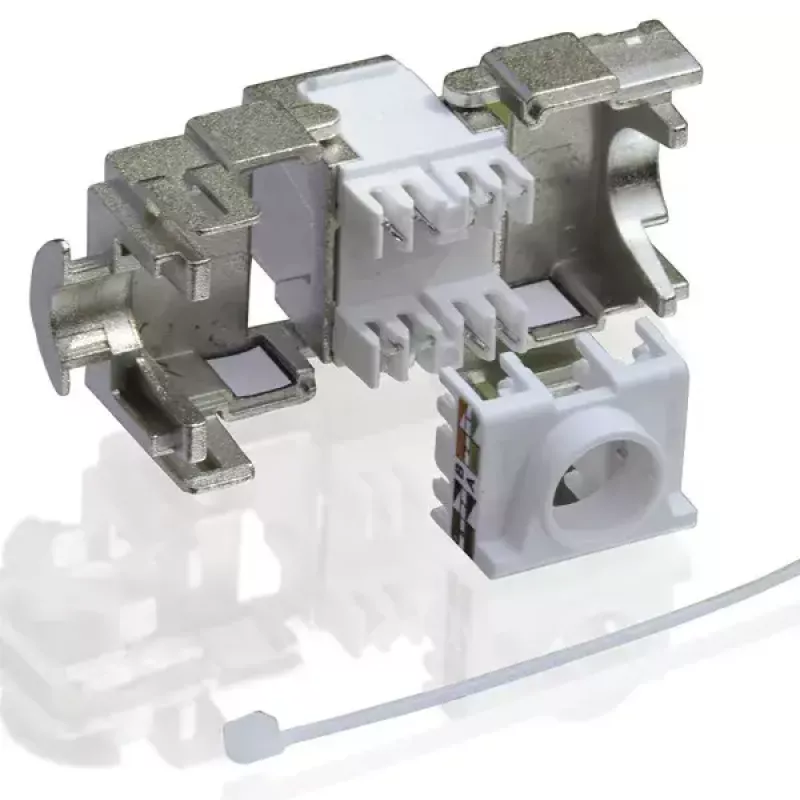 Cat.6a Keystone RJ-45 Ekranuotas Bekontaktis VERTYBĖ 26.99.0366