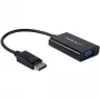 StarTech.com DisplayPort į VGA adapteris su garsu, 0,184 m, 1920 x 1200 pikselių, 1080p, juodas, aktyvus vaizdo keitiklis, 0 - 70 °C