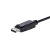 StarTech.com DisplayPort į VGA adapteris su garsu, 0,184 m, 1920 x 1200 pikselių, 1080p, juodas, aktyvus vaizdo keitiklis, 0 - 70 °C