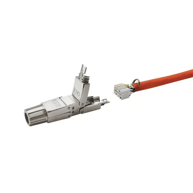 RJ45 jungtis LogiLink MP0057 Cat.6A / Cat.7 / Cat.7A metalinė