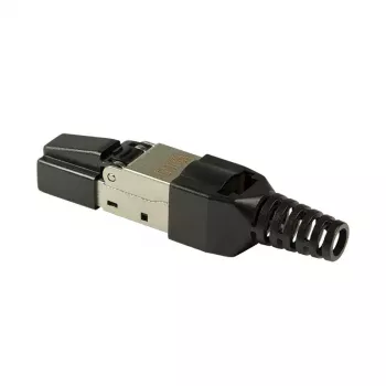 RJ-45 jungtis LogiLink MP0044 Cat6a 0,5 m Nerūdijantis plienas