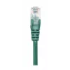 Intellinet tinklo kabelis Cat5e, 0,5 m, žalias, CCA, U/UTP, PVC, RJ45, auksuoti kontaktai, apsauga nuo užkabinimo, su gaubtuvu, visam gyvenimui garantija