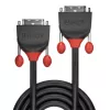 Lindy 2 m DVI-D Dual Link kabelis, juodos spalvos, Black Line
