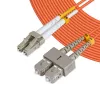 Microconnect FIB420003 šviesolaidinis kabelis 3 m LC SC oranžinis