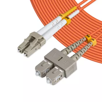 Microconnect FIB420003 šviesolaidinis kabelis 3 m LC SC oranžinis