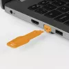Lindy RJ45 prievado užrakto raktas oranžinis 47896