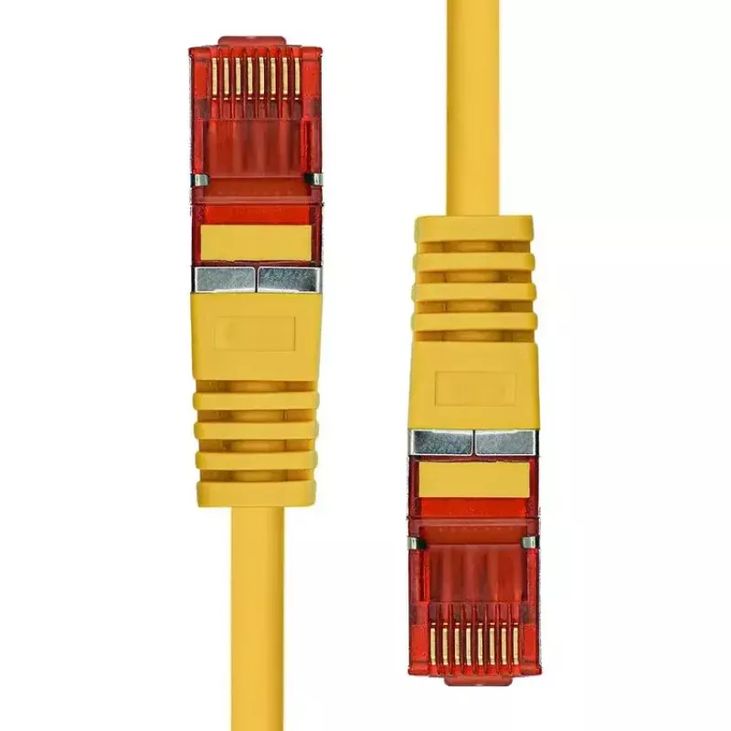 ProXtend 6FUTP-02Y CAT6 F/UTP Ethernet kabelis, LSZH, varis, 2 m, geltonas