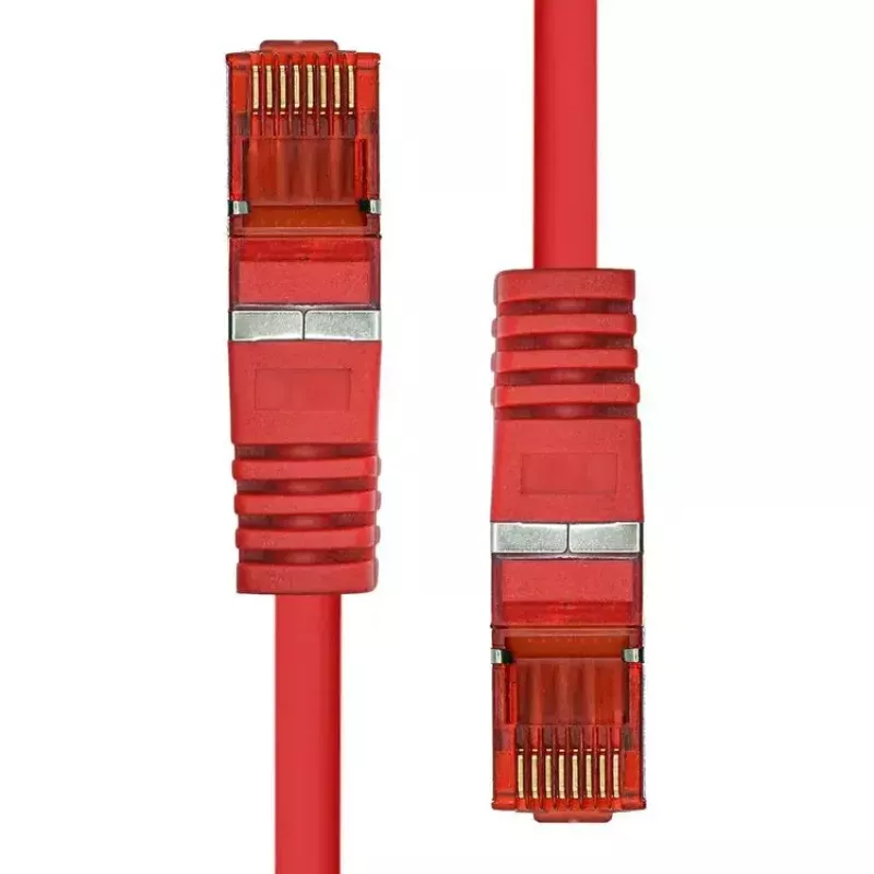 ProXtend CAT6 RJ-45 F/UTP 0,5 m raudonas eterneto kabelis