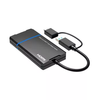 MicroConnect USB 3.1 Type-C į HDMI adapteris MC-USB3.1CHDMIX2-2IN1