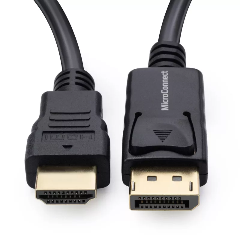 Microconnect MC-DP-HDMI-1000 vaizdo kabelio adapteris 10 m DisplayPort juodas