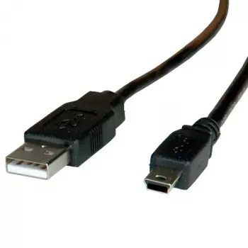 USB 2.0 laidas ROLINE A – 5 kontaktų Mini M/M 3,0 m