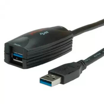 USB 3.0 aktyvus kartotinis laidas ROLINE 12.04.1096, 5 m