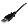 StarTech.com 1 m mikro USB laidas – A į kampuotą Micro B, USB 2.0, juodas