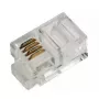 RJ10 jungtis LogiLink MP0017 skaidri