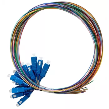 Lanview LVO-PIG-SCUPC-12CORE-OS2-2M 12 gyslų OS2 vienmodis SC/UPC pigtailas, 2 m