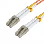 Microconnect FIB440005 5 m OM1 daugiamodis šviesolaidinis kabelis LC–LC oranžinis