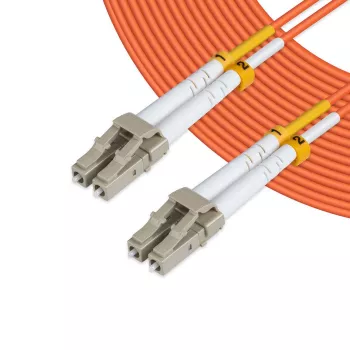 Microconnect FIB440005 5 m OM1 daugiamodis šviesolaidinis kabelis LC–LC oranžinis