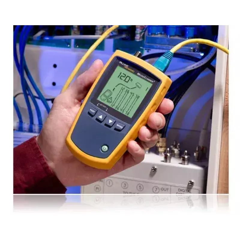 Kabelių testeris Fluke MicroScanner² mėlynas/geltonas