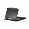 ATEN CL3800NW stovo konsolė 47 cm (18,5 colio) 1920 x 1080 pikselių Metalas, Plastikas Juoda 1U
