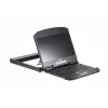 ATEN CL3800NW stovo konsolė 47 cm (18,5 colio) 1920 x 1080 pikselių Metalas, Plastikas Juoda 1U