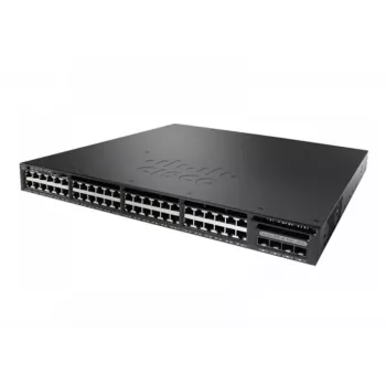 Valdomas jungiklis Cisco Catalyst WS-C3650-48FS-L L3 Gigabit Ethernet 48 prievadų PoE