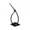 Lanview LVT-CABLEMOUNT-50B kabelio laikiklis su lipnia pagrindu, polipropilenas, juodas, 50 vnt.