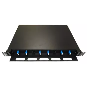 Lanview LVO-101010 stumdomasis pluošto skydelis ODF, LC SM OS2, 12 gyslų, 1U