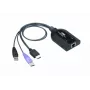 ATEN KA7188 KVM adapterio laidas su HDMI, garsu ir išmaniosios kortelės palaikymu