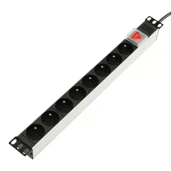 Lanview TUPS031 maitinimo paskirstymo blokas juodas 4000W 510mm