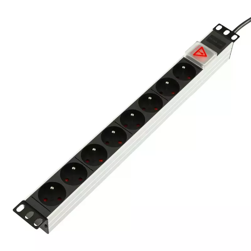 Lanview TUPS031 maitinimo paskirstymo blokas juodas 4000W 510mm