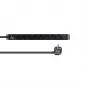 Lanview LVR-3MSCH-LIC-SCH8 maitinimo paskirstymo blokas (PDU) 8 AC lizdai 1U juoda