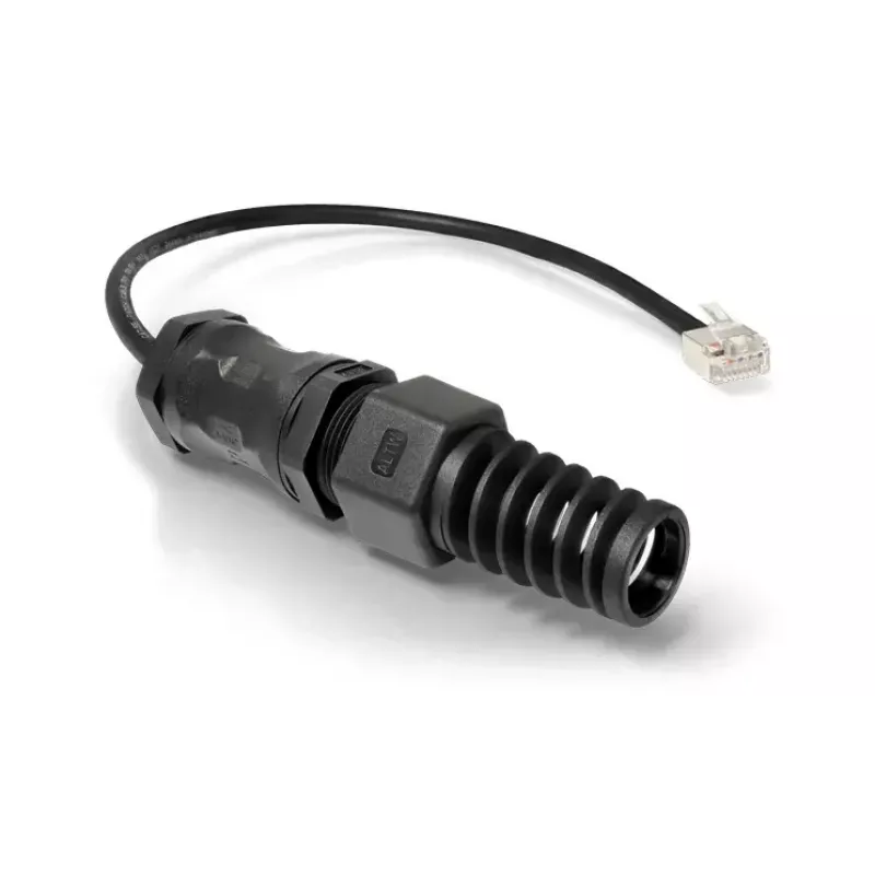 Tinklo kabelis QuWireless QRJ45 RJ-45 0,16 m Juodas