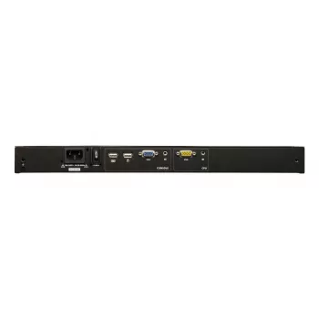 ATEN CL3100NX stelažinė konsolė 47 cm (18,5 colio) 1366 x 768 pikselių Metalinis, plastikinis juoda 1U