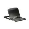 ATEN CL3700NW konsolė su 47 cm (18,5 inch) ekranu, 1920 x 1080 pikselių, metalas/plastikas, juoda, 1U