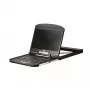 ATEN CL3700NW 18.5 inch USB HDMI LCD konsolė 1U trumpo gylio vieno bėgelio