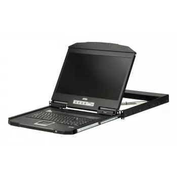 KVM jungiklis ATEN CL3700NW montuojamas į stovą Juodas USB HDMI Full HD