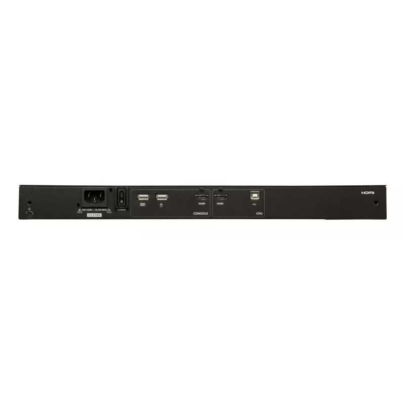 KVM jungiklis ATEN CL3700NW stelažinis montavimas Juodas USB HDMI Full HD