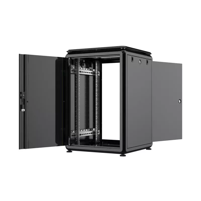 Stovo spinta Lanview RDL16U66BL 16U juoda 600 kg IP20