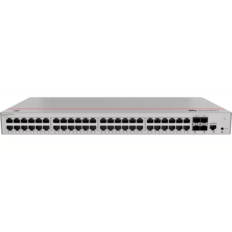 Valdomas L2 jungiklis Huawei S220-48T4X 48 prievadų Gigabit Ethernet 4x SFP+ 1U pilkas