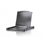ATEN CL6700MW-ATA-EG konsolė stovo 43,9 cm (17,3 colio) juoda 1U