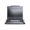 KVM konsolė ATEN CL6700MW 17,3 colių LED LCD, HDMI/DVI/VGA, 1U, juoda