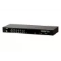 ATEN CS1316 16 prievadų USB / PS/2 VGA KVM jungiklis, 2048 x 1536, QXGA, montavimui į stelažą, 6,5 W, 1U, juodas