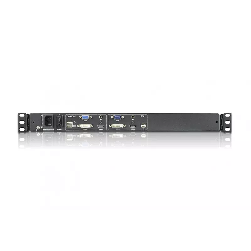 ATEN CL6700MW 17.3 colių plačiaekranė DVI/HDMI Full HD LCD konsolė, 43,9 cm (17,3 colio), LCD, USB, USB, DVI-D/HDMI/VGA, JAV anglų