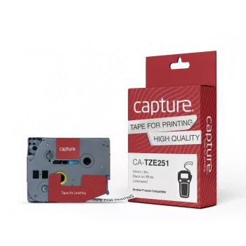 Juostelė etiketėms Capture CA-TZE251 60 g 74 mm x 114 mm