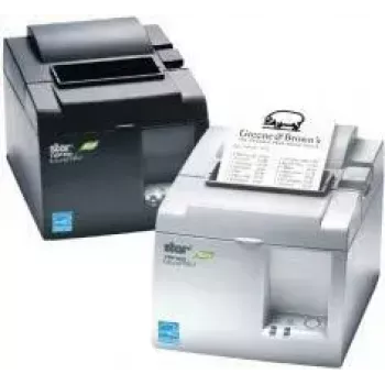Terminis kvitų spausdintuvas Star Micronics TSP143IIIBI2 203 dpi su automatiniu pjaustytuvu, pilkas